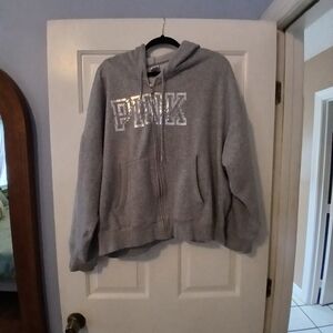 PINK Victoria's Secret Heather Gray Sweatshirt